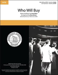 Who Will Buy SATB choral sheet music cover